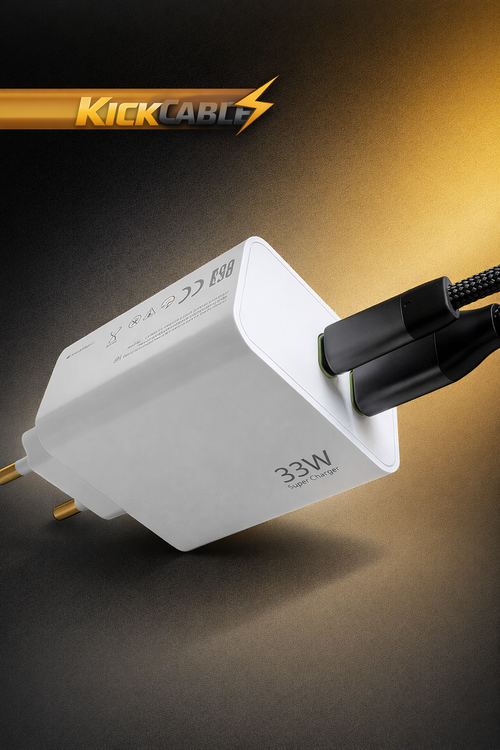 Çift Port USB-C & USB-A Şarj Adaptörü