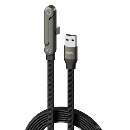 KickCable | 2'si 1 arada Standlı Şarj Kablosu (1,5 m/5 ft)